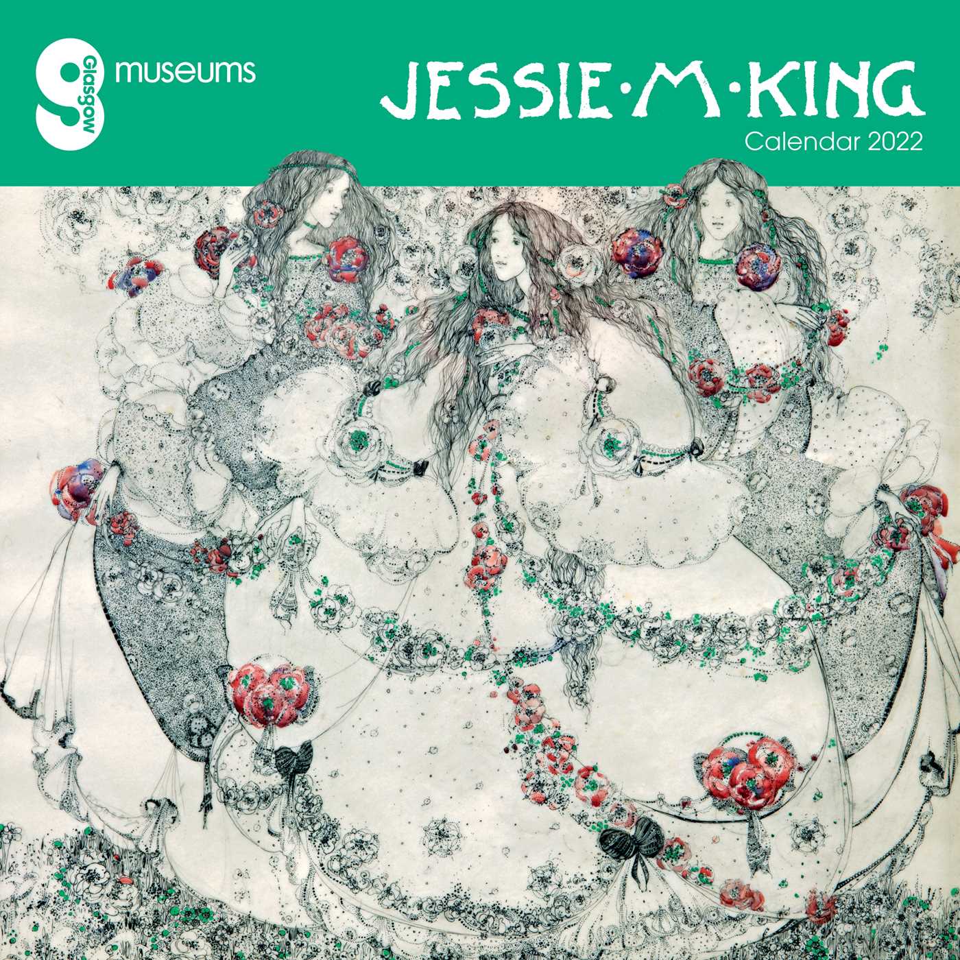 Glasgow Museums: Jessie M. King Wall Calendar 2022 (Art Calendar)