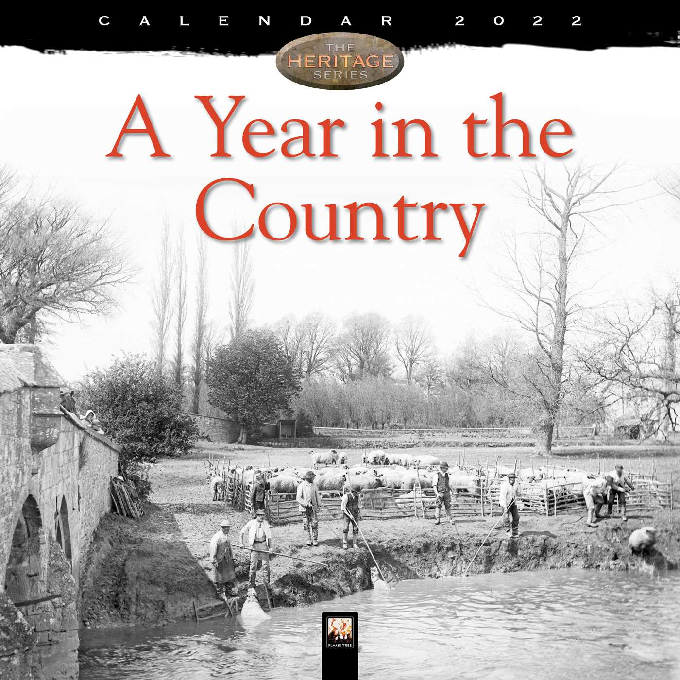 Year In the Country Heritage Wall Calendar 2022 (Art Calendar)