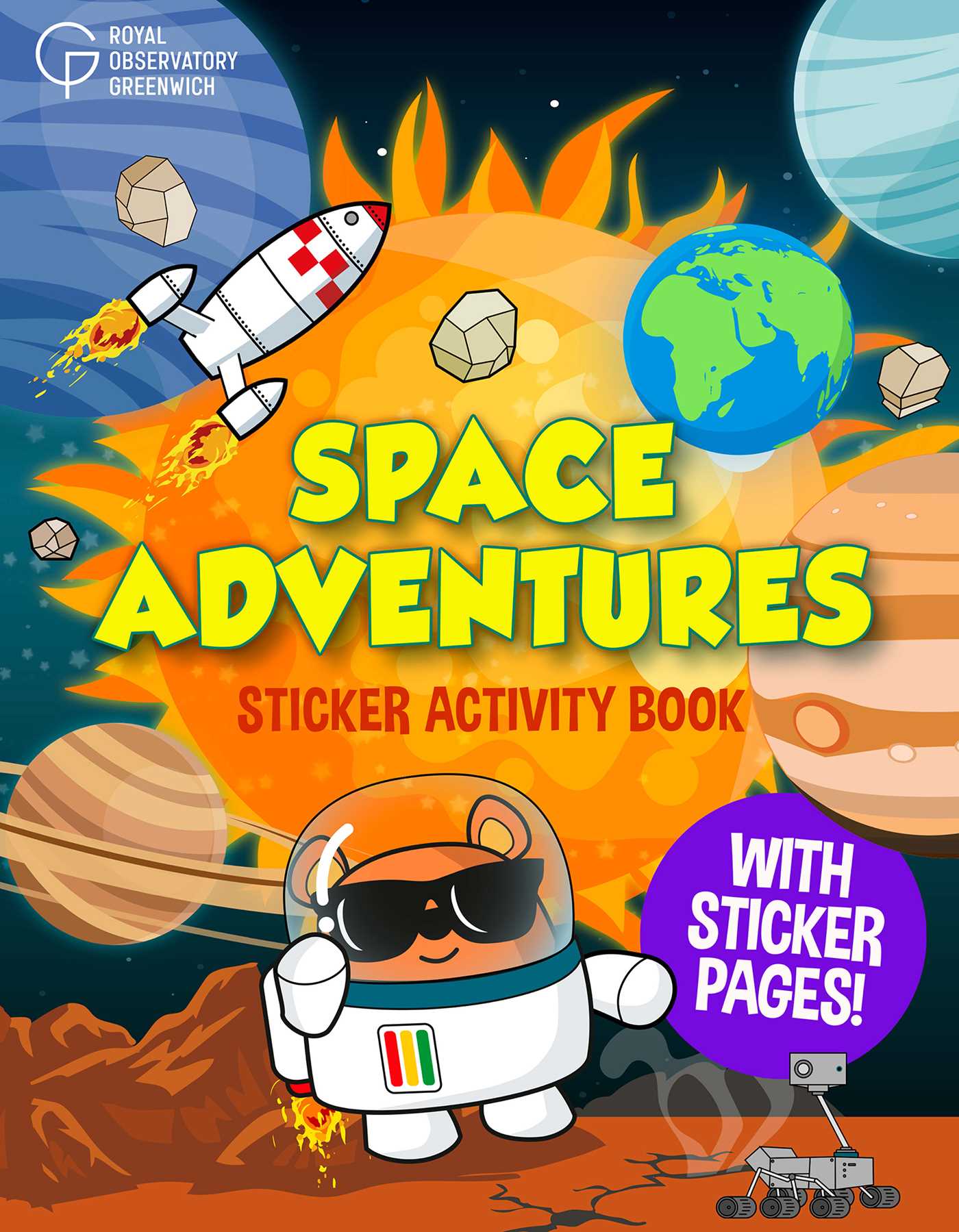 Space Adventures Sticker Activity Book