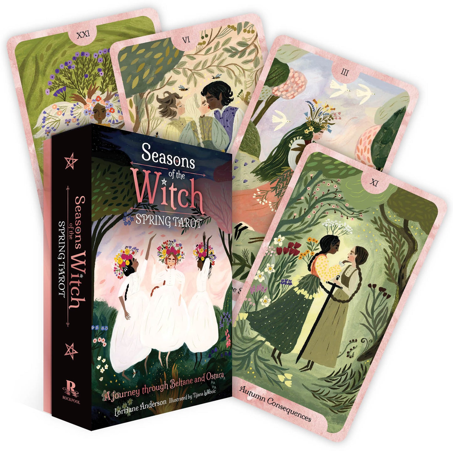 Seasons of the Witch Spring Tarot
