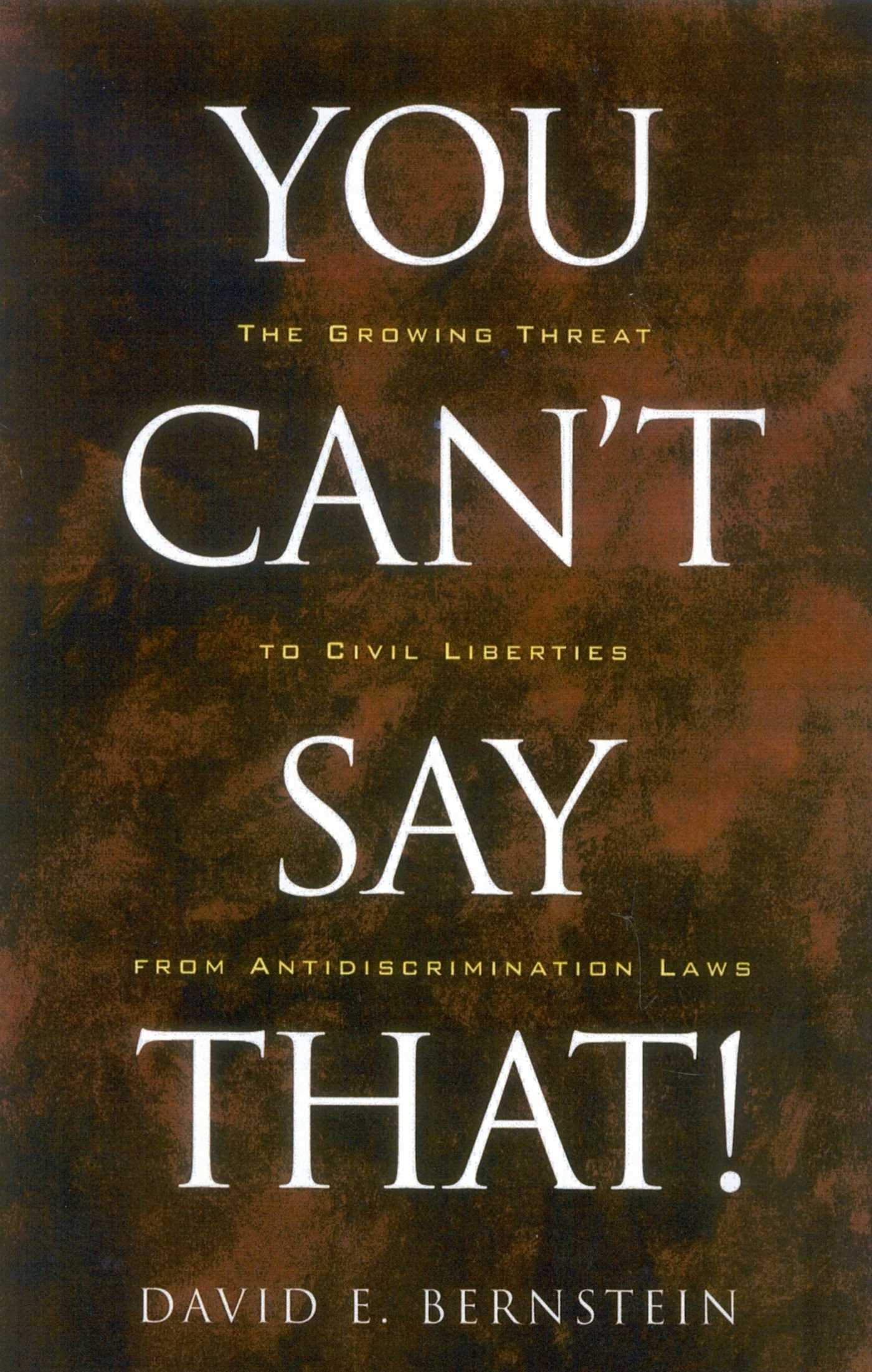 You Can't Say That!