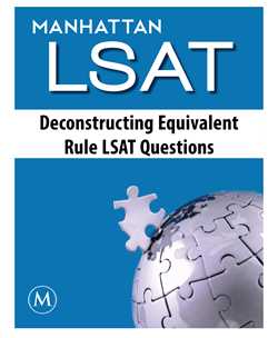 Deconstructing Equivalent Rule LSAT Questions