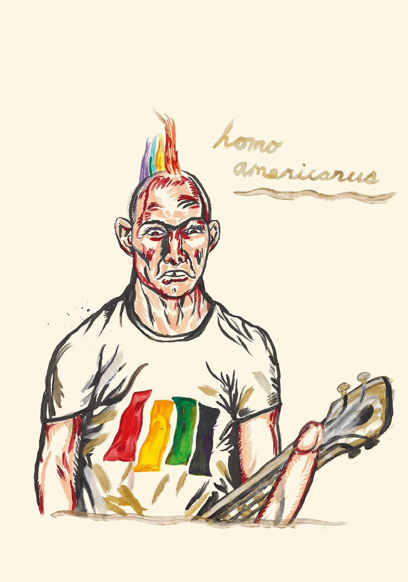 Raymond Pettibon: Homo Americanus