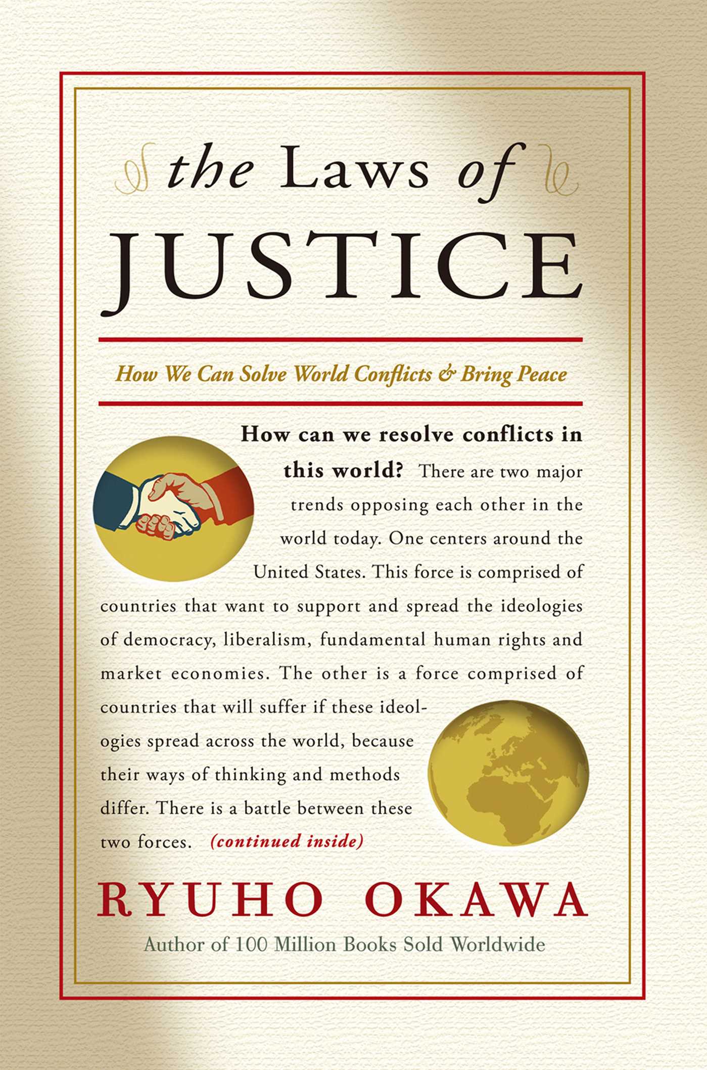 Laws of Justice: How We Can Solve World Conflicts and Bring Peace