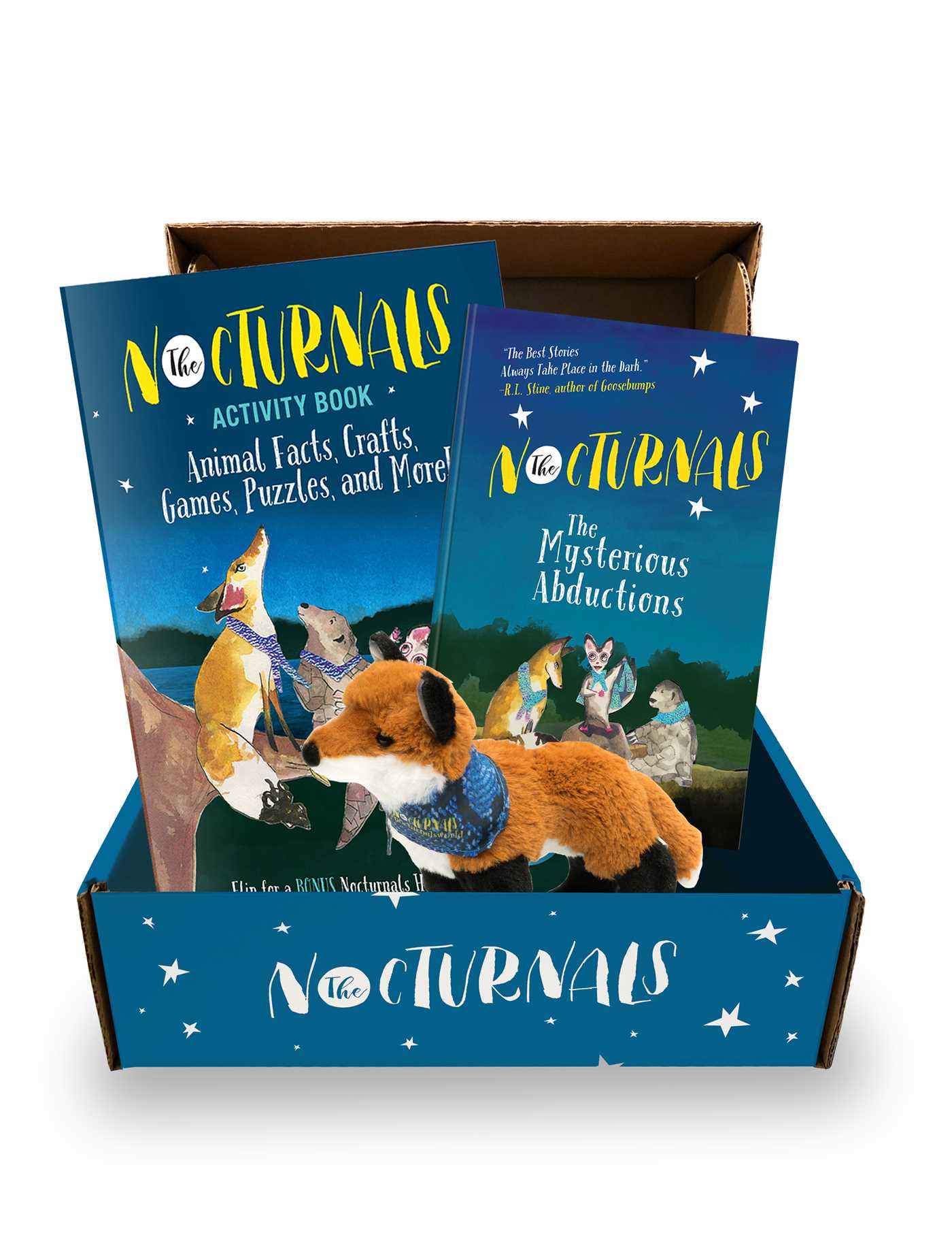 Nocturnals Adventure Activity Box: Chapter Book, Plush Toy and Activity Book