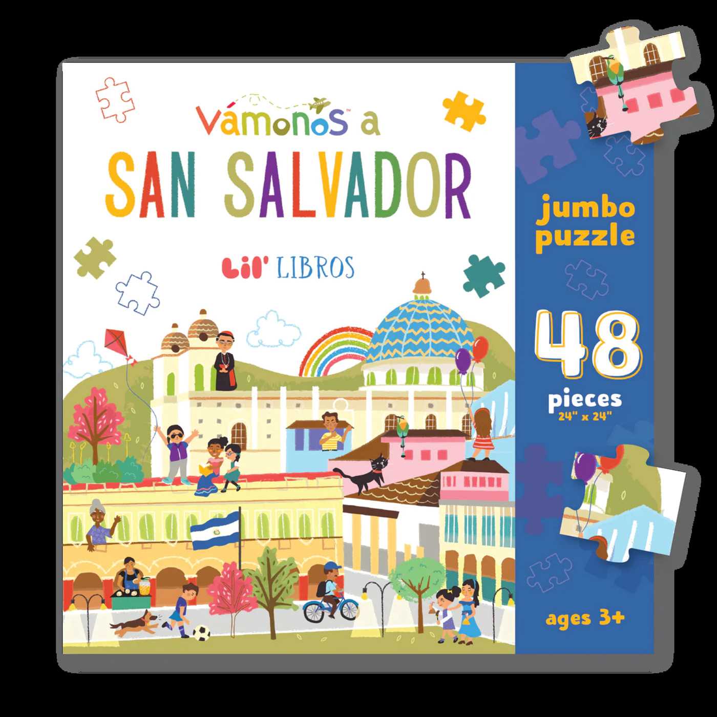 VÁMONOS: San Salvador Lil' Jumbo Puzzle 48 Piece