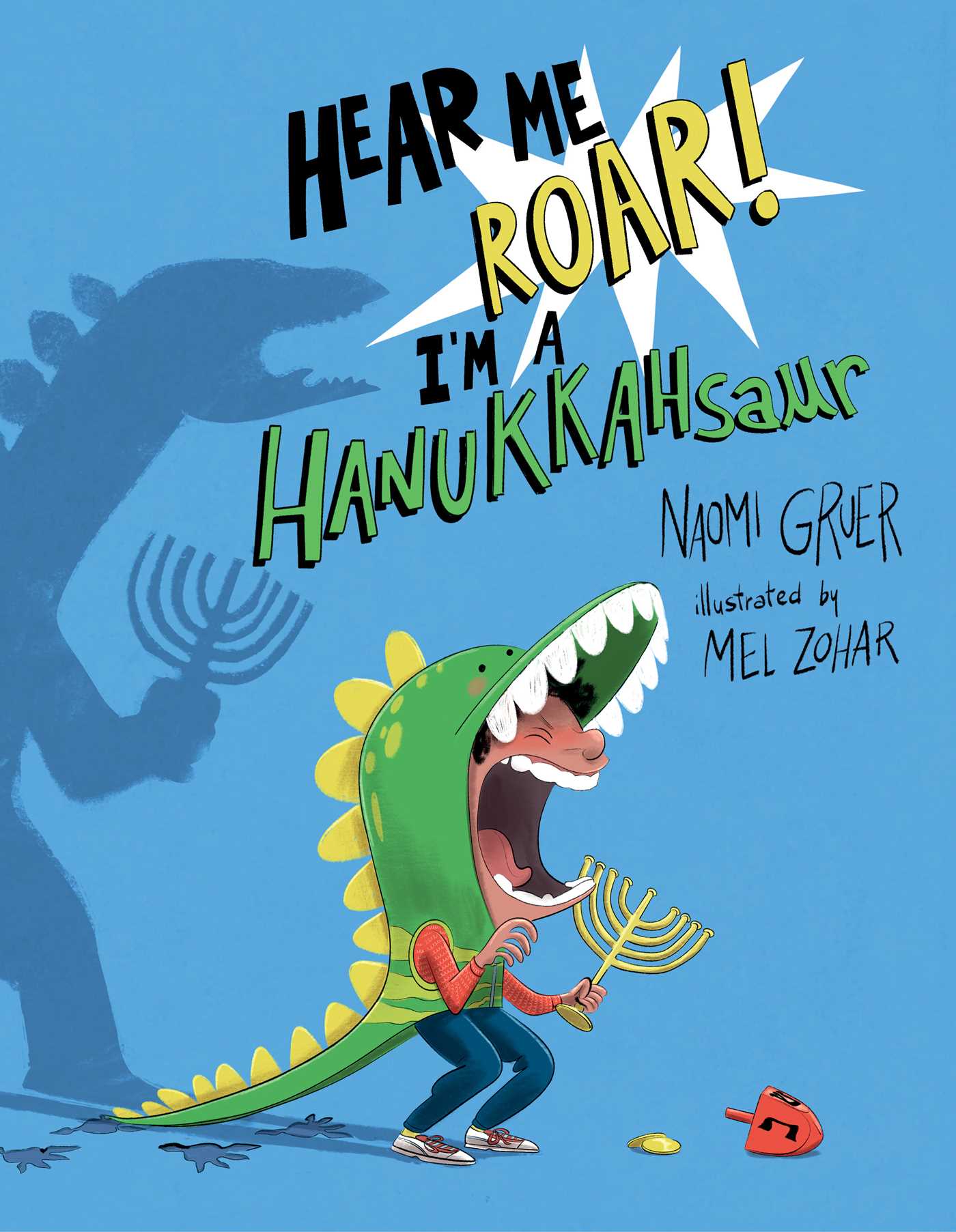 Hear Me Roar! I'm a HANUKKAHsaur
