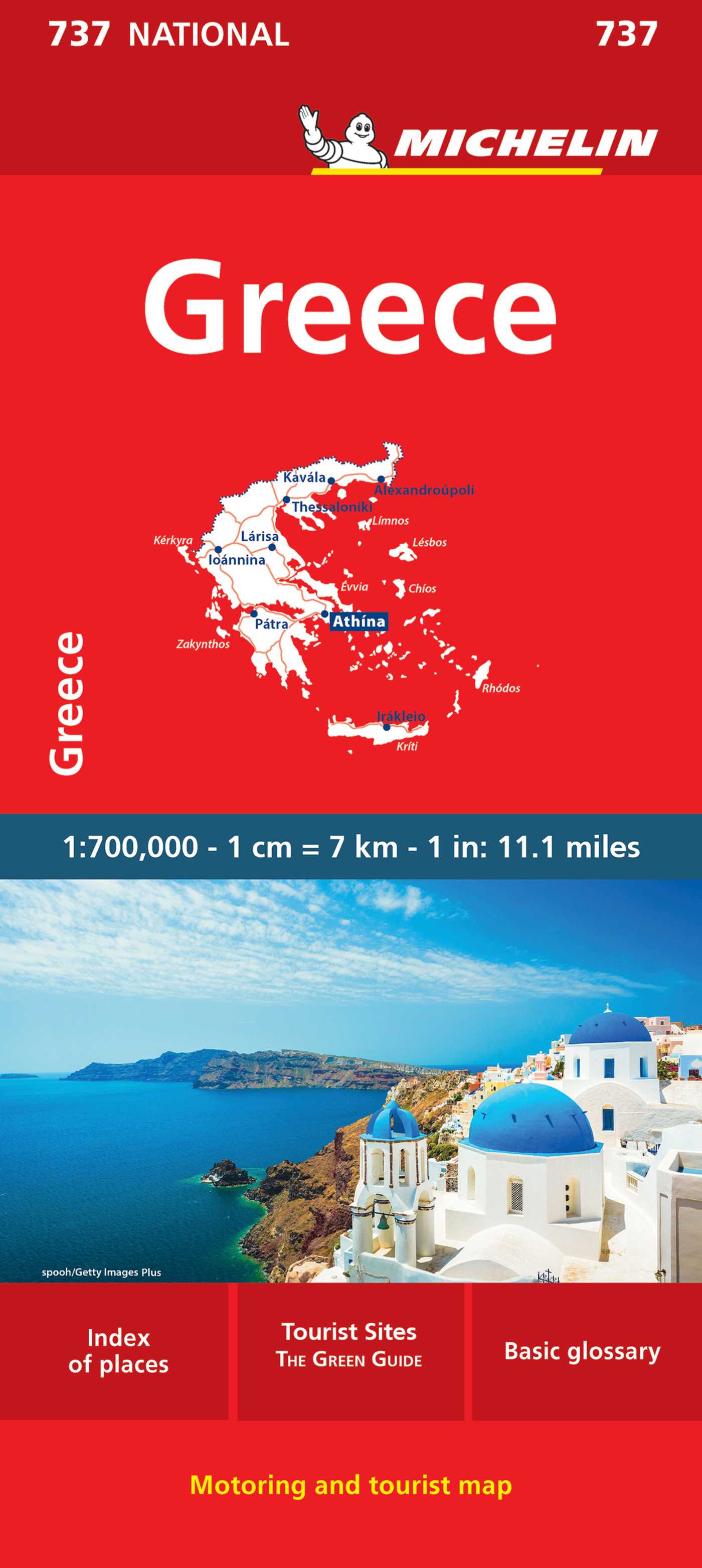 Michelin Greece Map 737