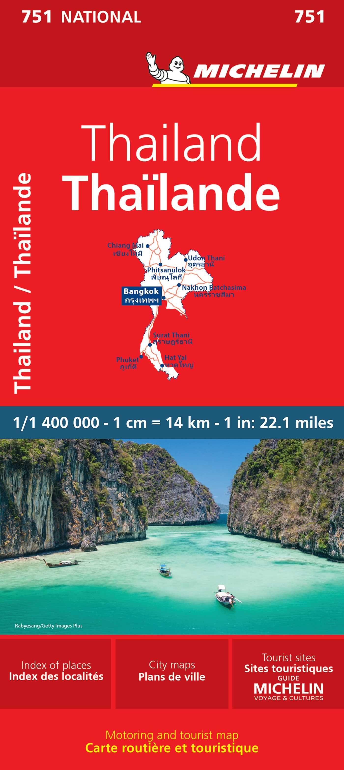 Michelin Map Thailand 751