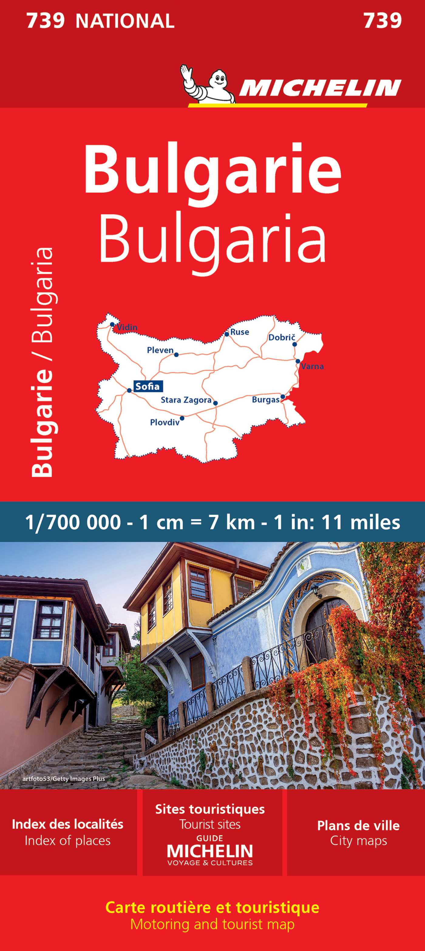Michelin Bulgaria Map 739