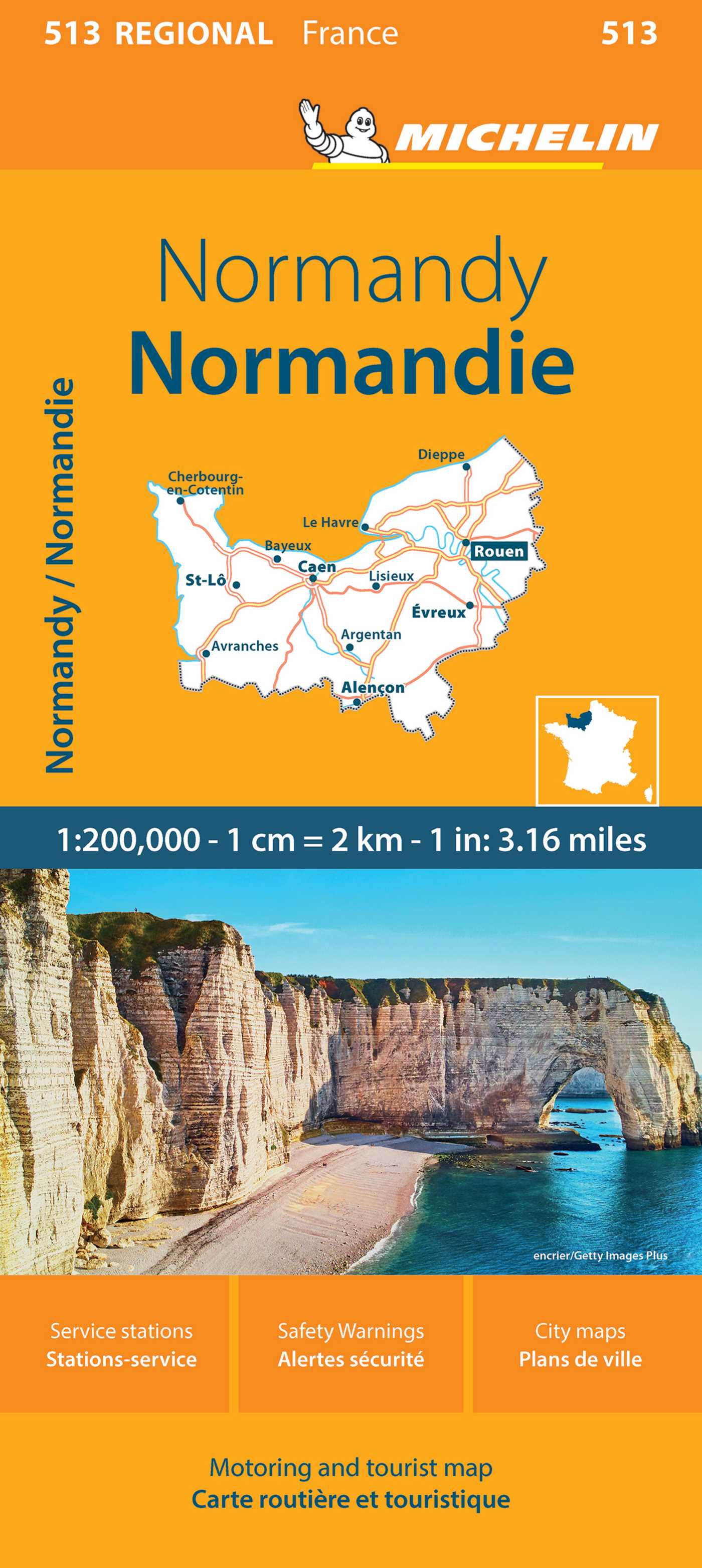 France: Normandy Map 513