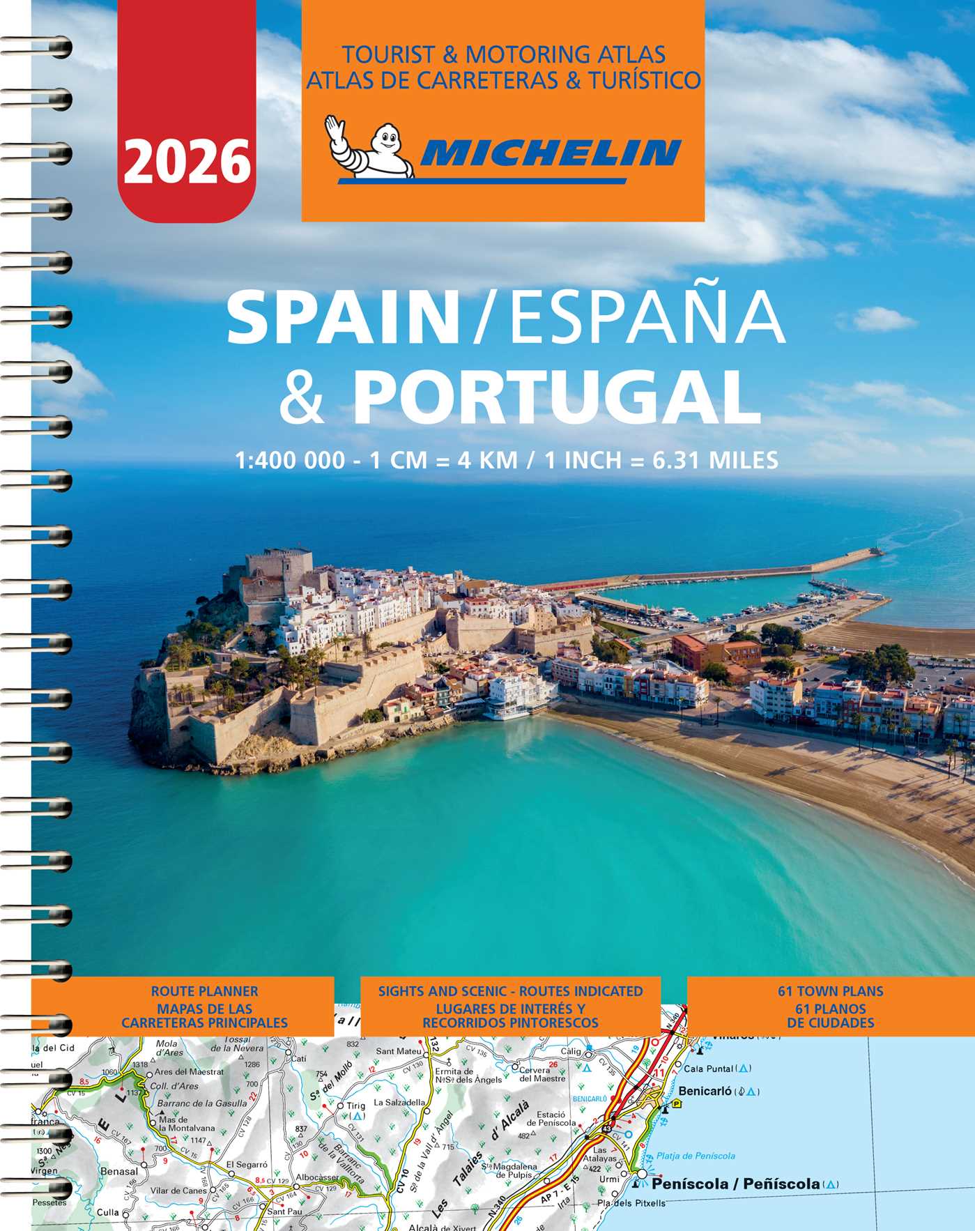 MICHELIN SPAIN & PORTUGAL ROAD ATLAS 2026