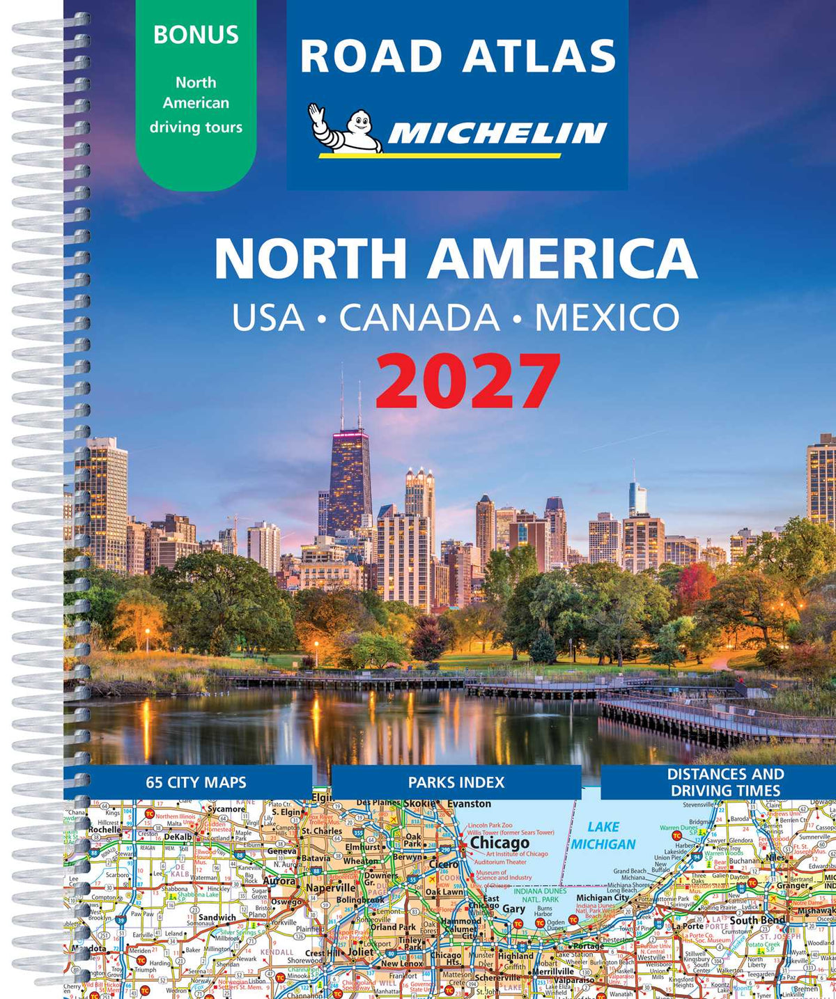 MICHELIN NORTH AMERICA ROAD ATLAS 2027