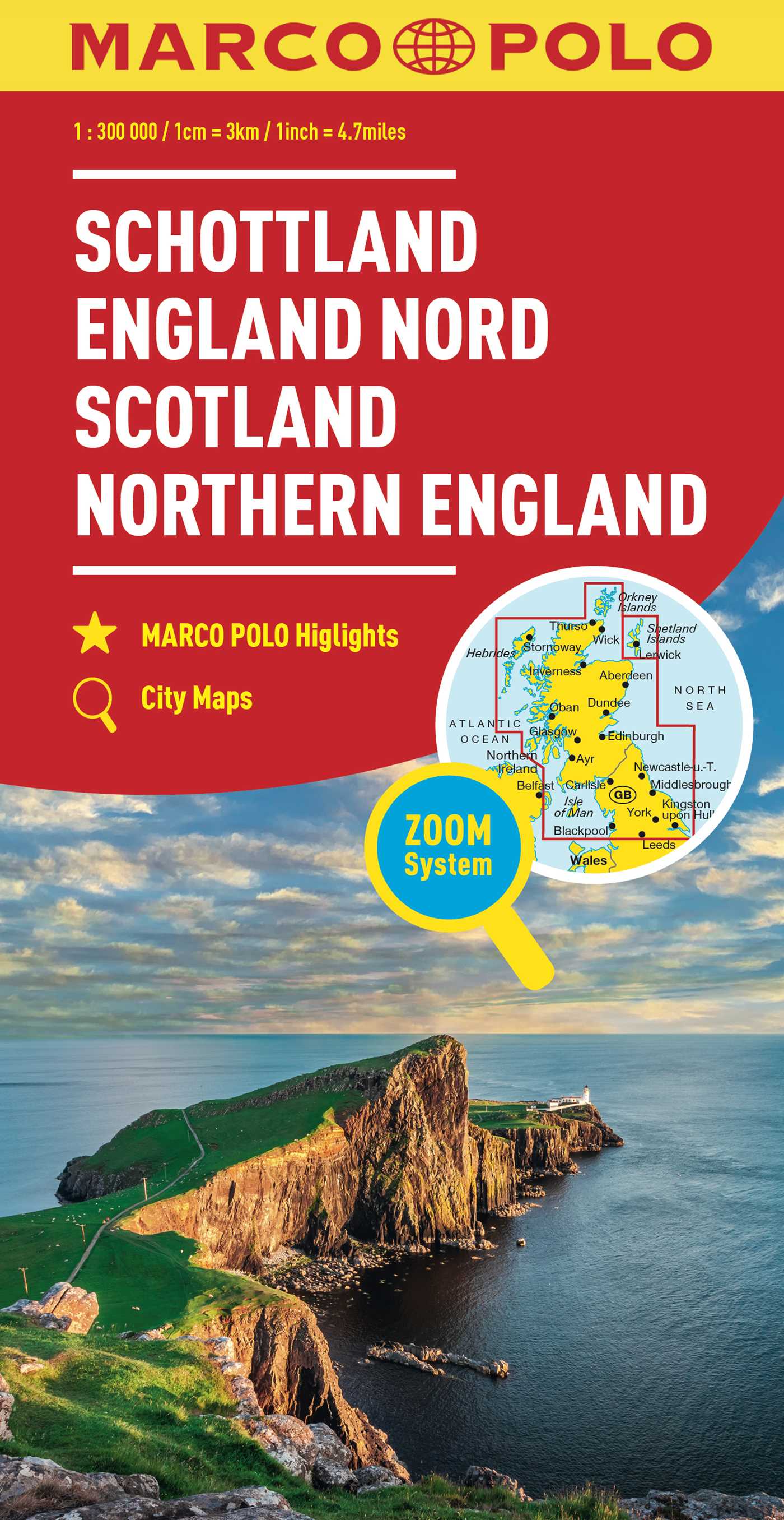 Scotland Marco Polo Map