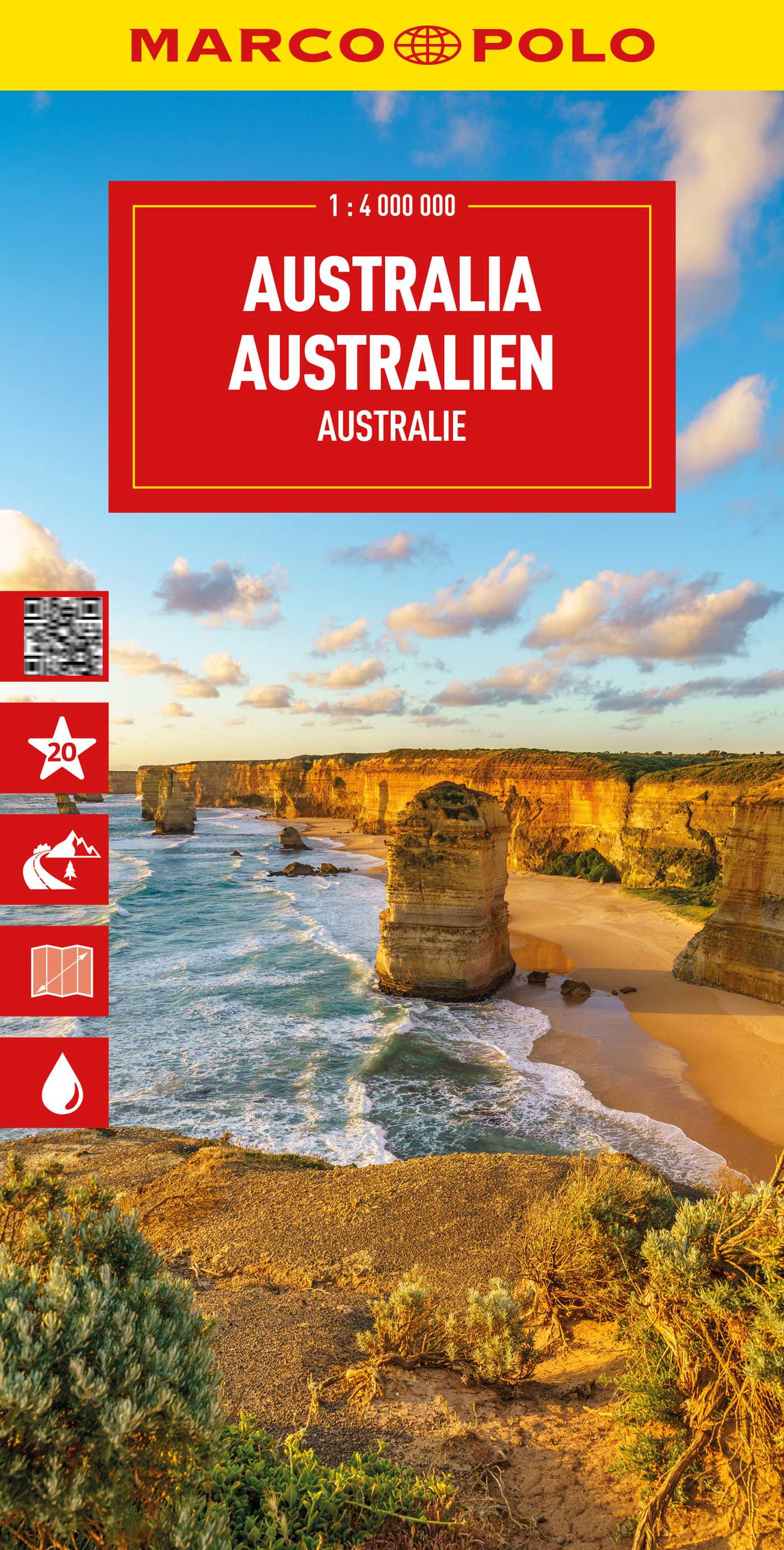 Australia Marco Polo Map