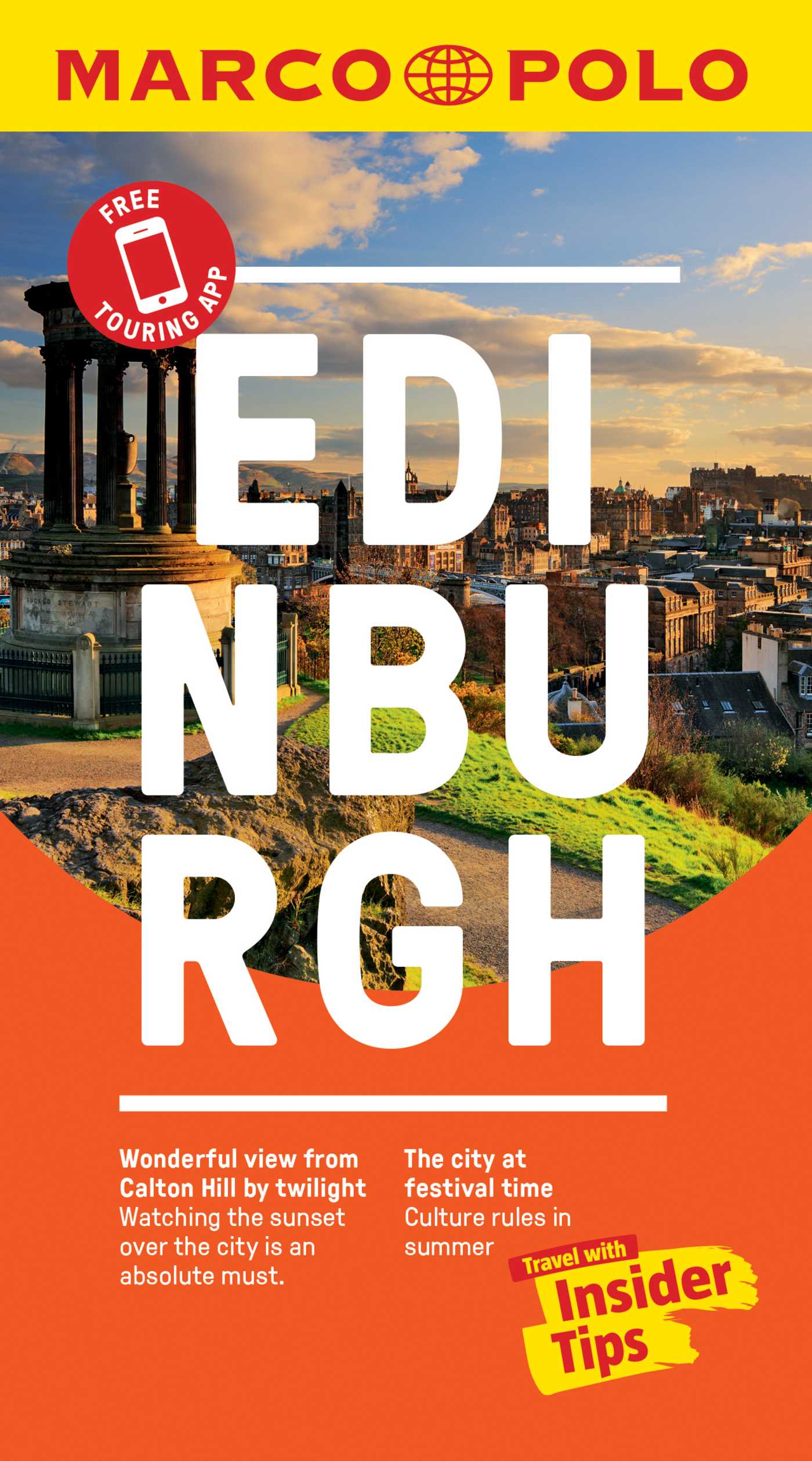 Edinburgh Marco Polo Pocket Travel Guide - with pull out map