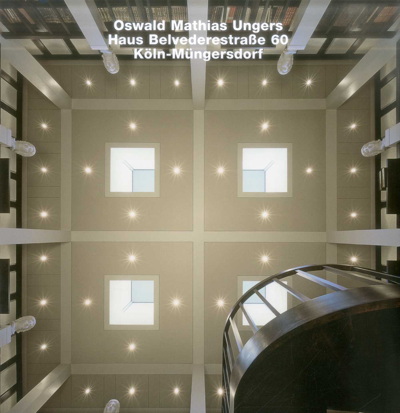 Oswald Matthias Ungers, Haus Belvederestraße 60, Köln-Müngersdorf