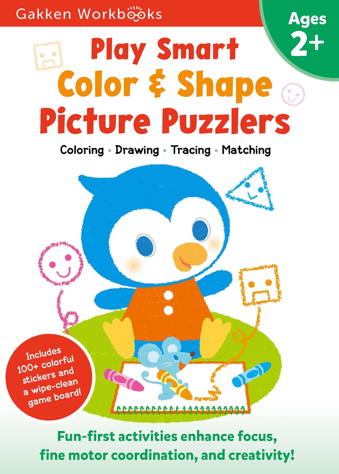 Play Smart Color & Shape Picture Puzzlers Age 2+