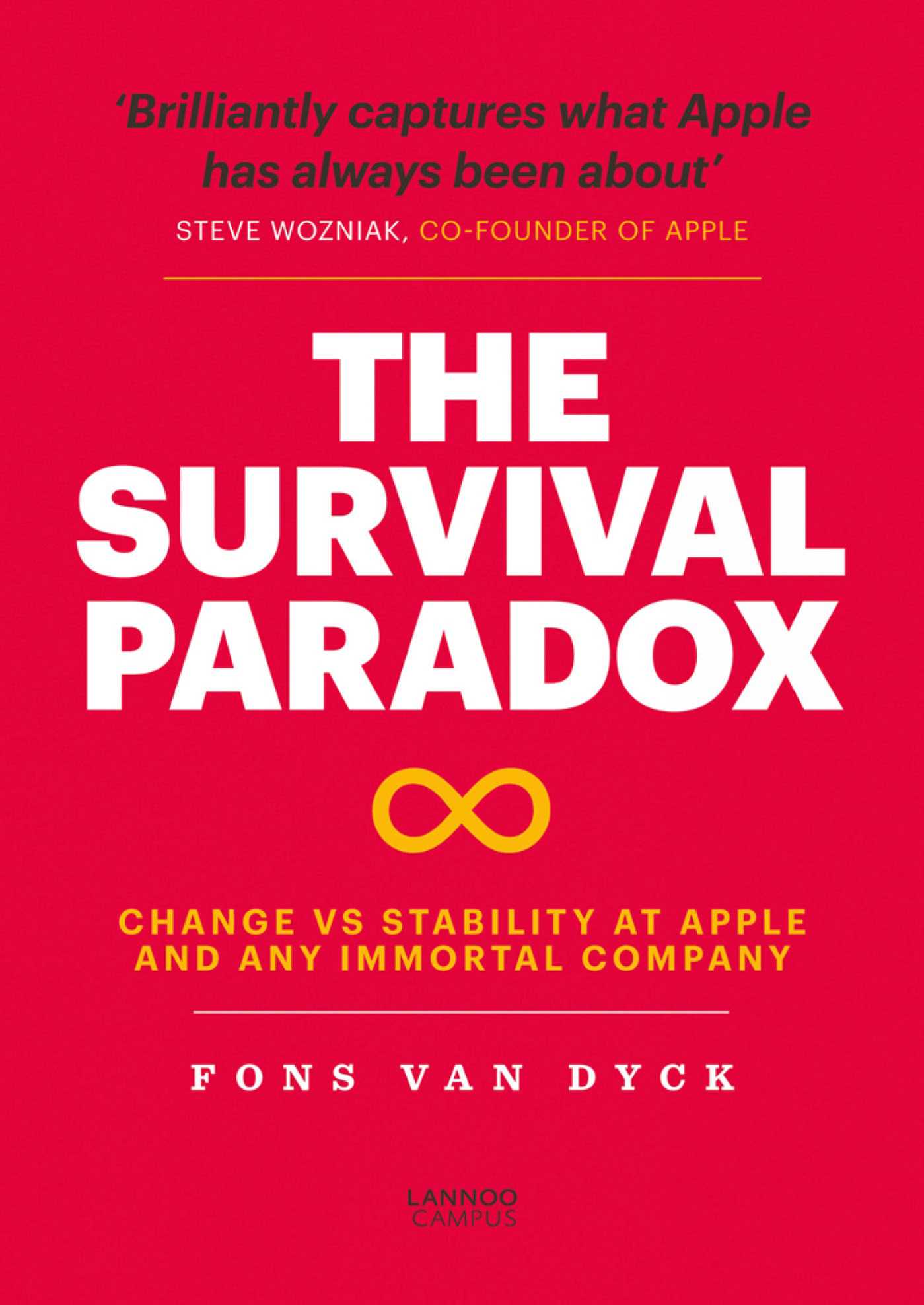 Survival Paradox: Change vs Stability at Apple and any Immortal Company