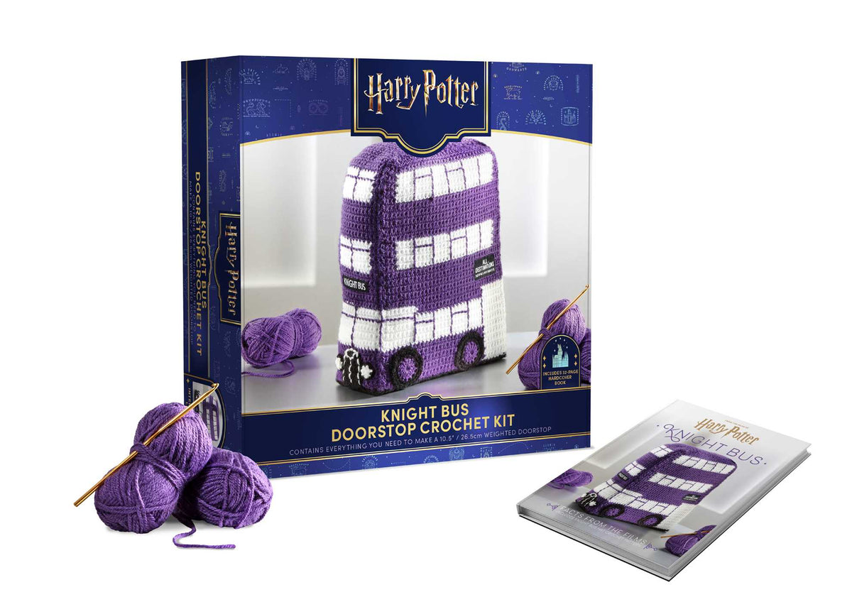 Harry Potter: Knight Bus Doorstop Crochet Kit