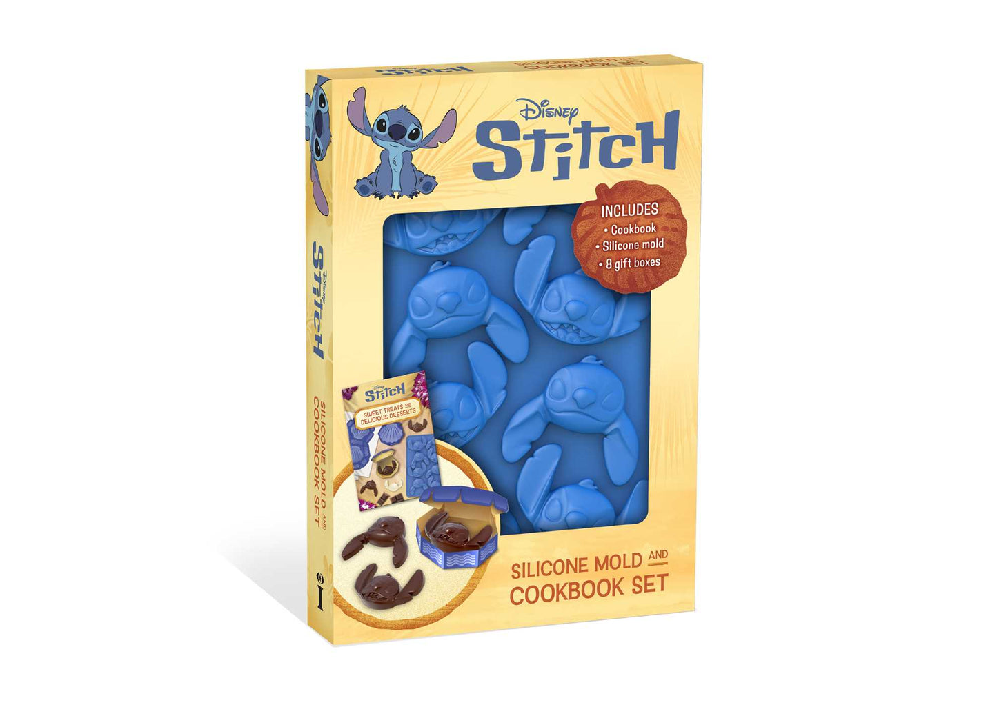 Disney Stitch: The Official Silicone Mold and Cookbook Set