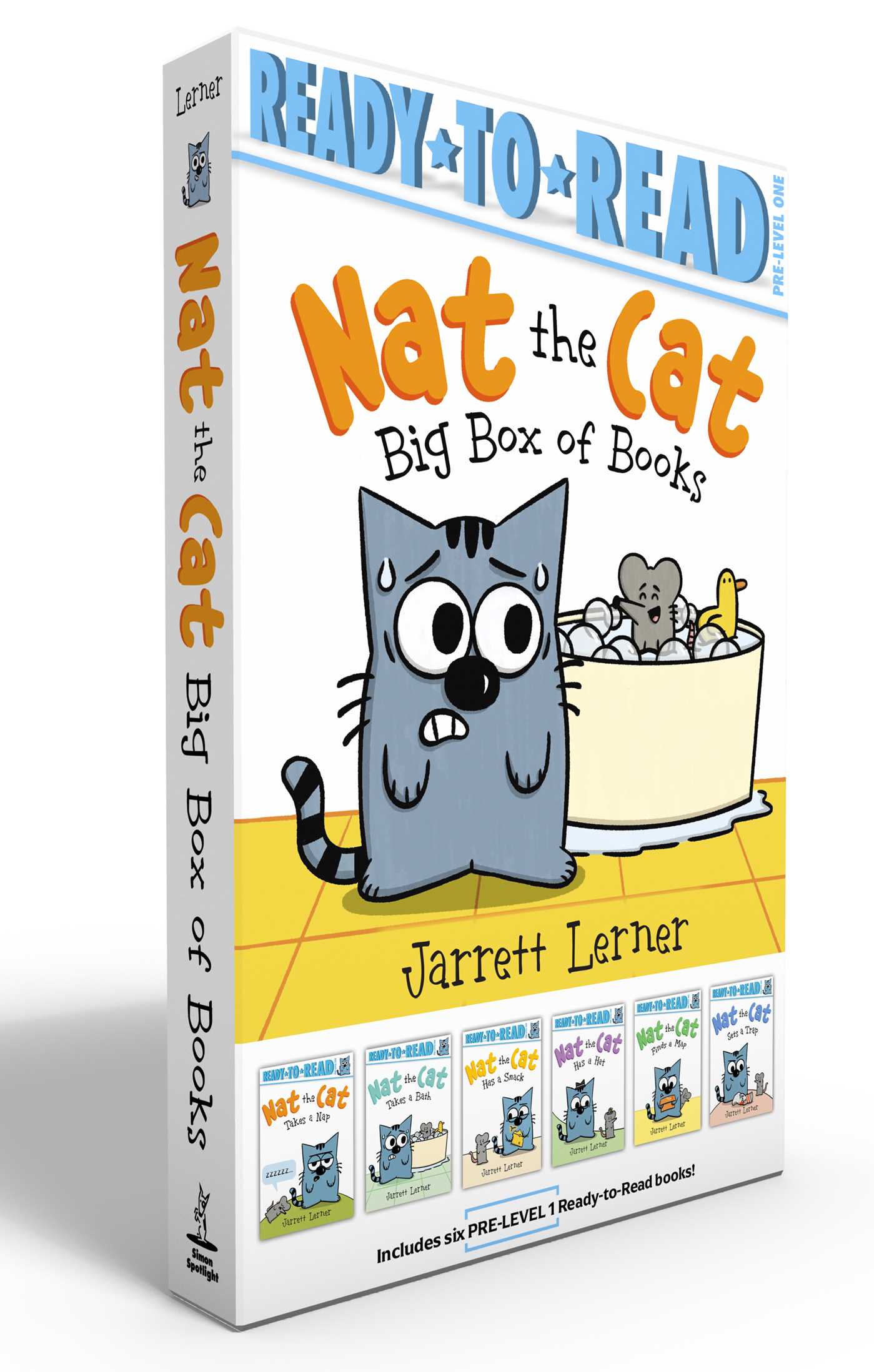 Nat the Cat Big Box of Books (Boxed Set)