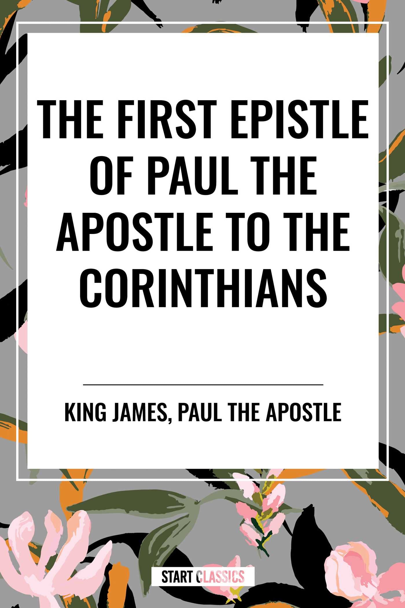 First Epistle of Paul the Apostle to the CORINTHIANS