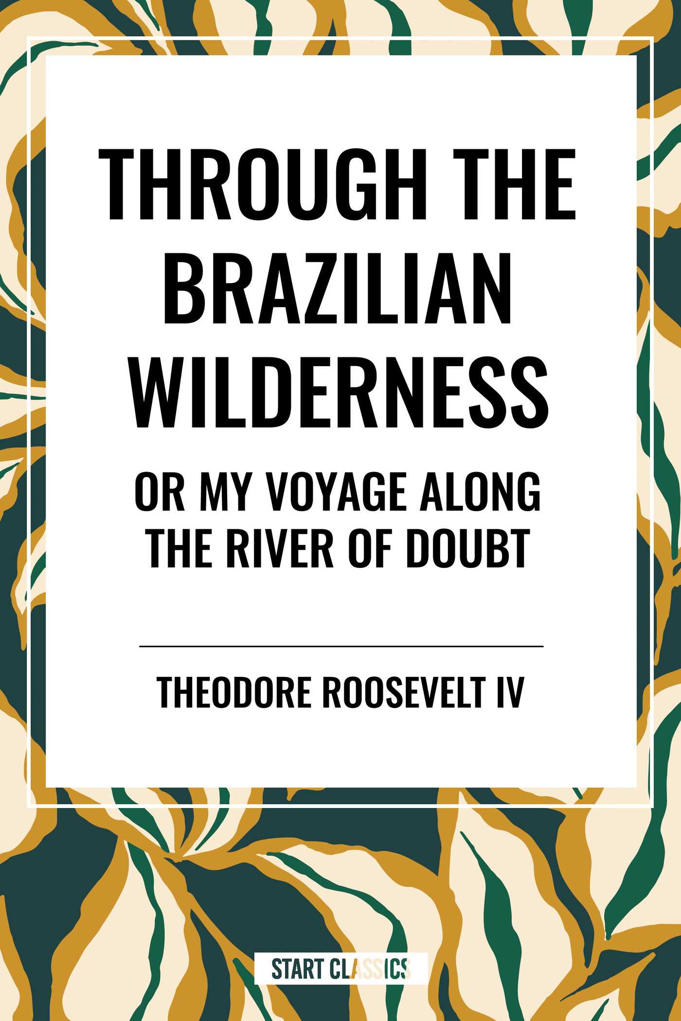 Through the Brazilian Wilderness: Or My Voyage Along the River of Doubt