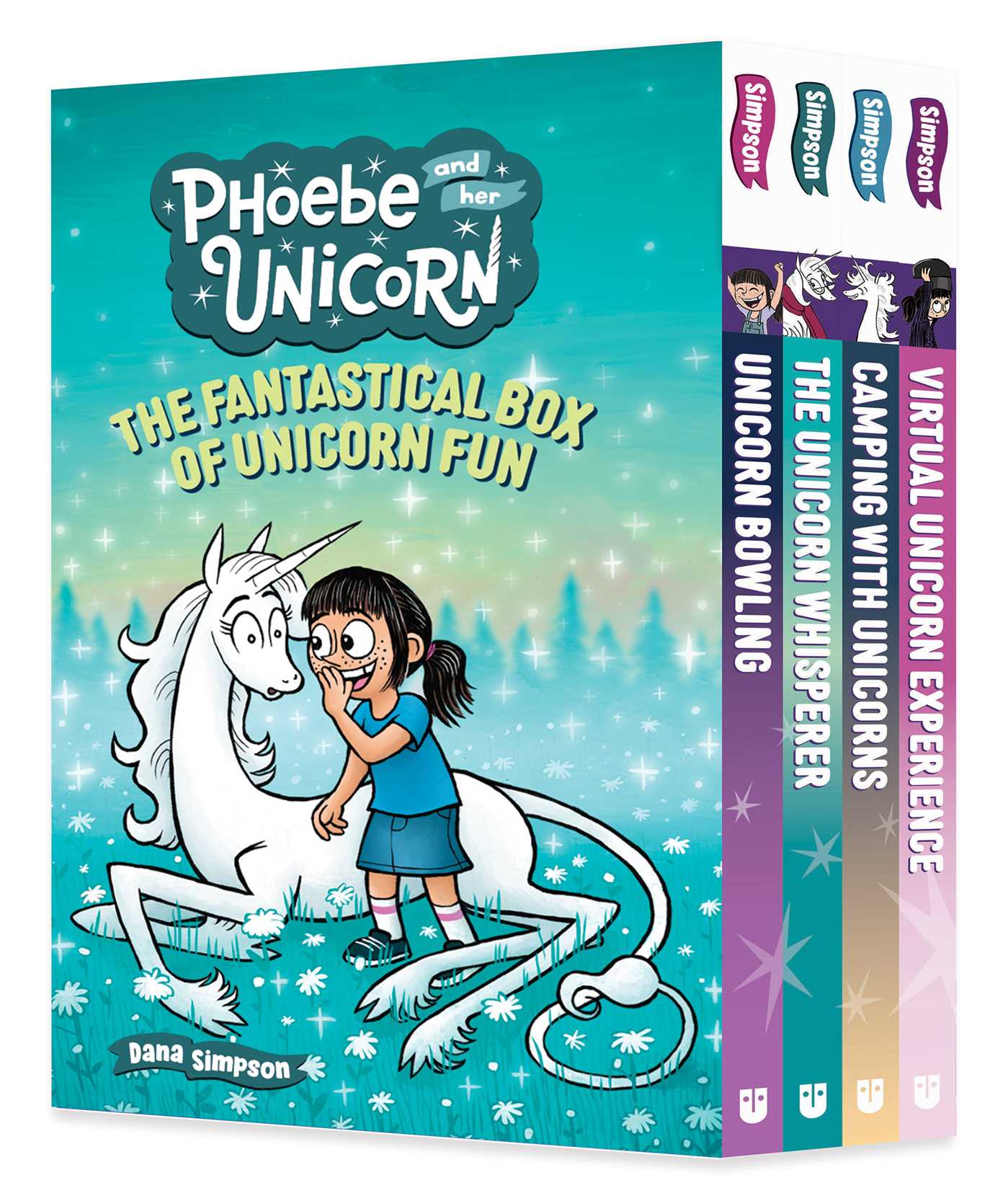 Fantastical Box of Unicorn Fun: Phoebe and Her Unicorn Box Set Volume 9-12