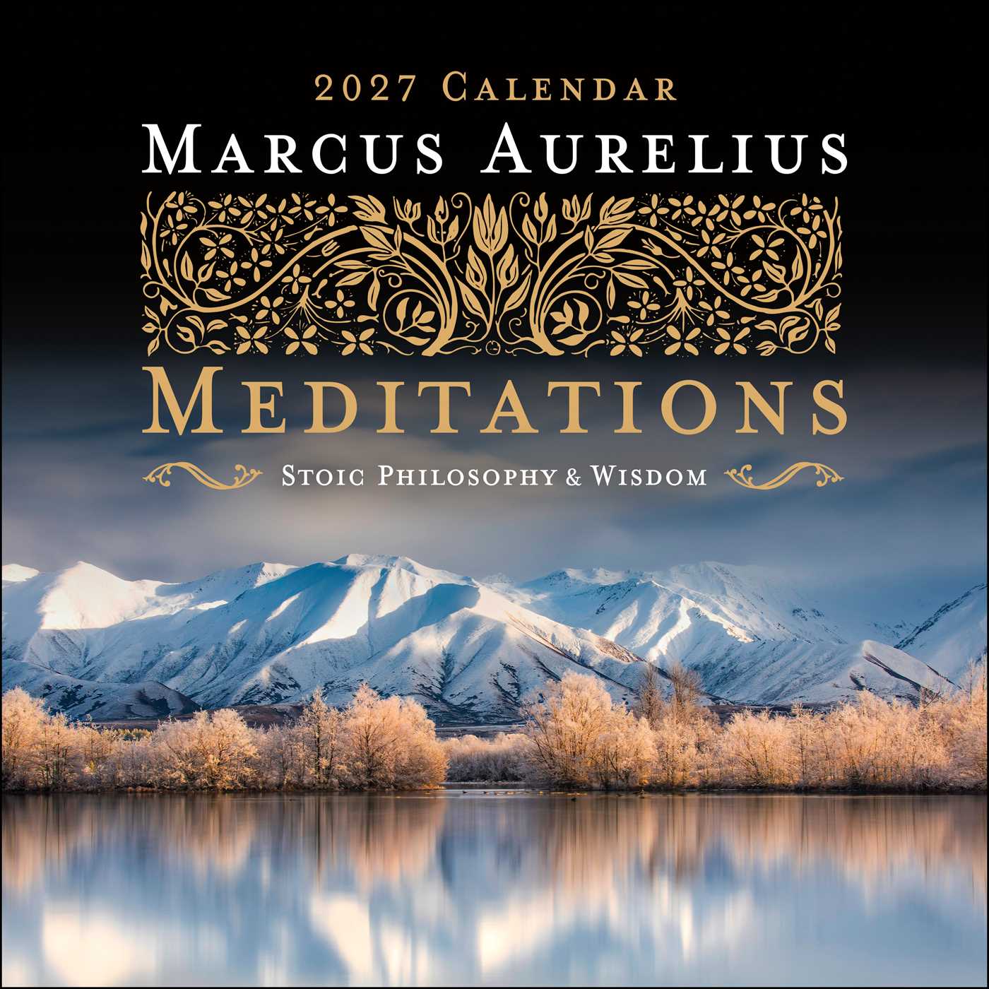 Marcus Aurelius Meditations 2027 Wall Calendar