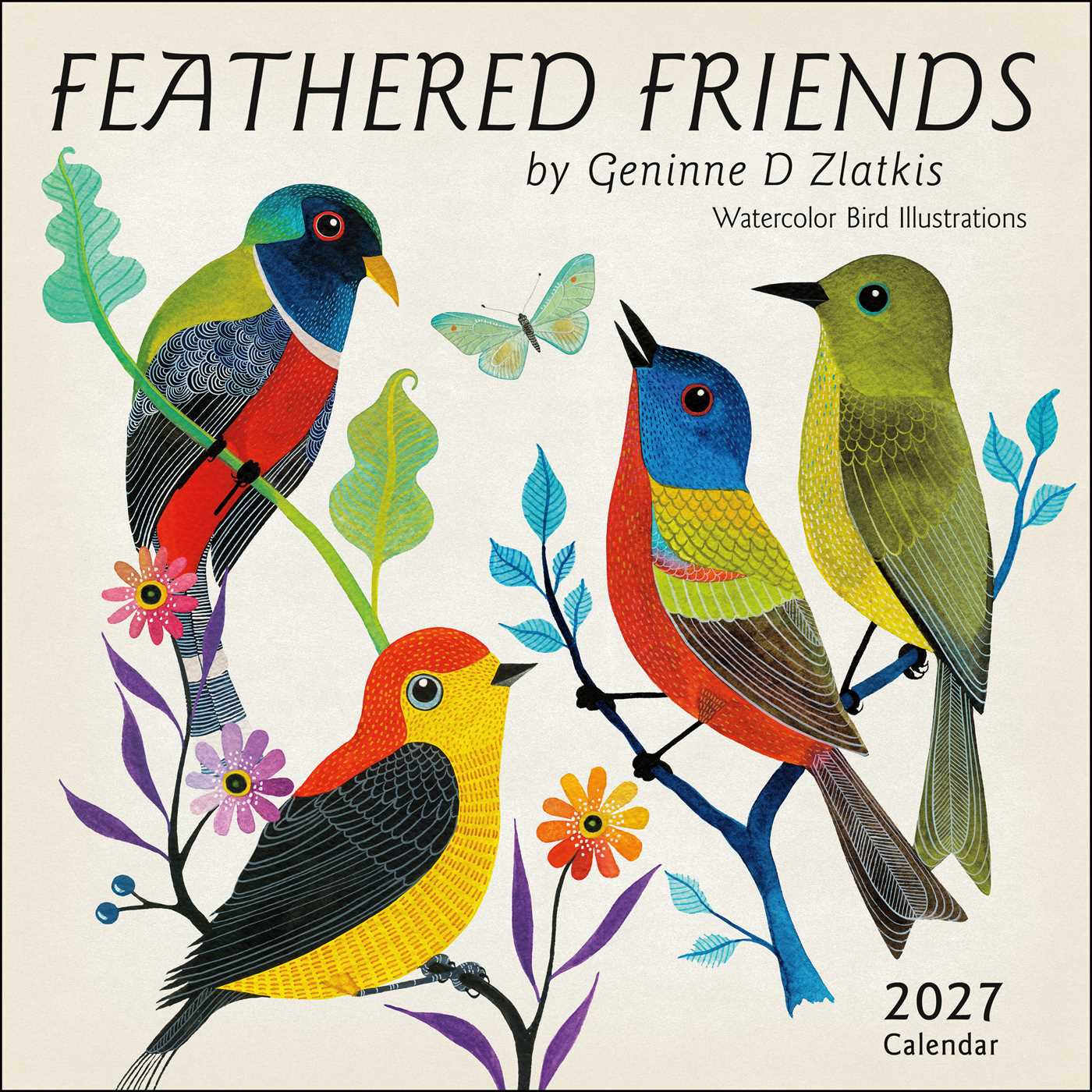 Feathered Friends 2027 Wall Calendar