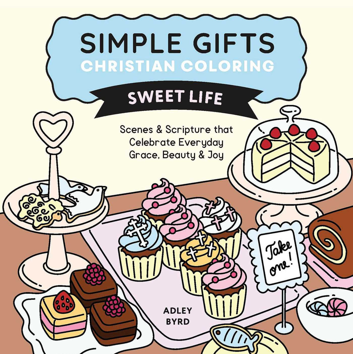 Simple Gifts Christian Coloring: Sweet Life