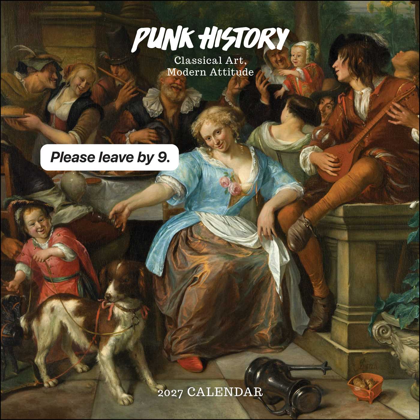 Punk History 2027 Wall Calendar
