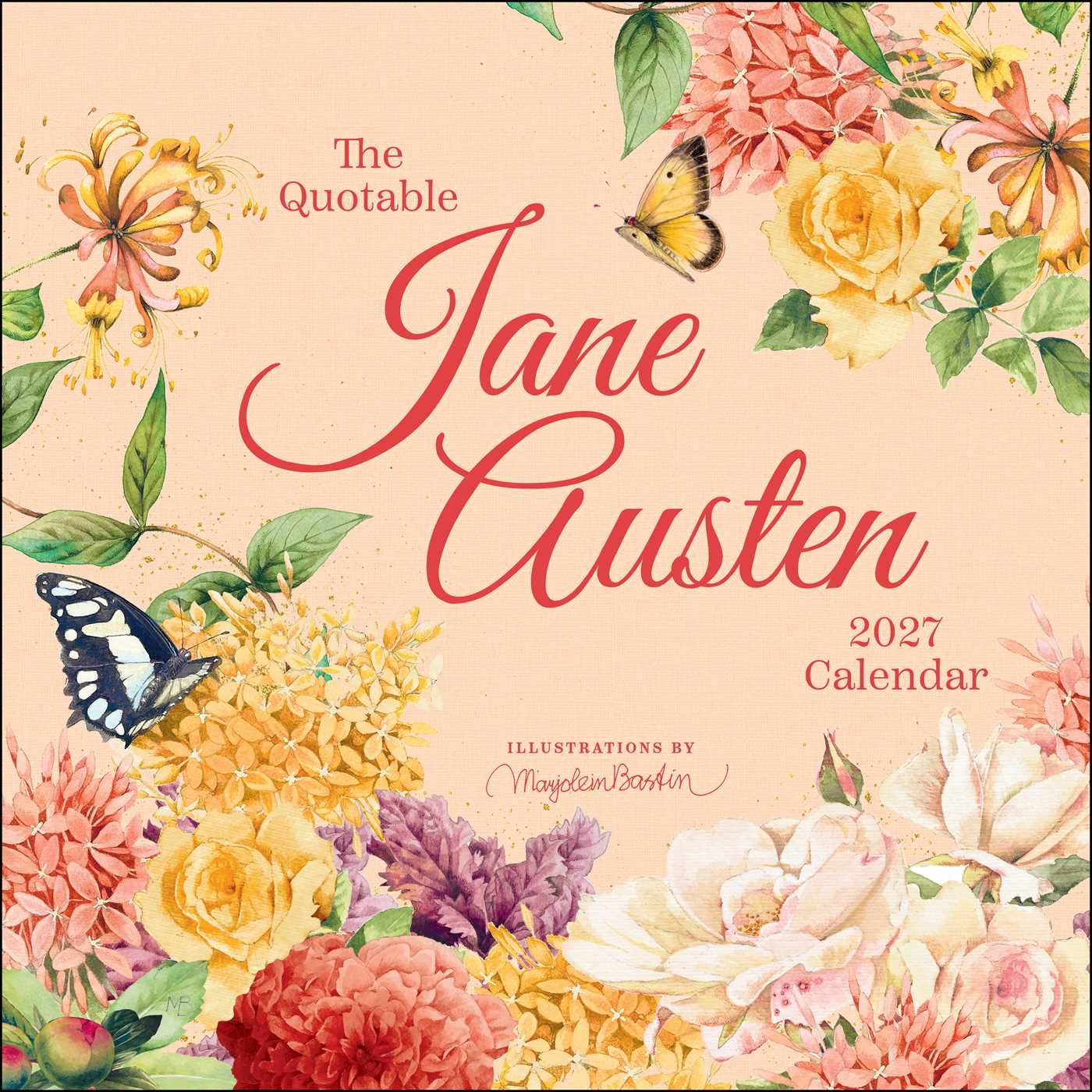 Quotable Jane Austen 2027 Wall Calendar