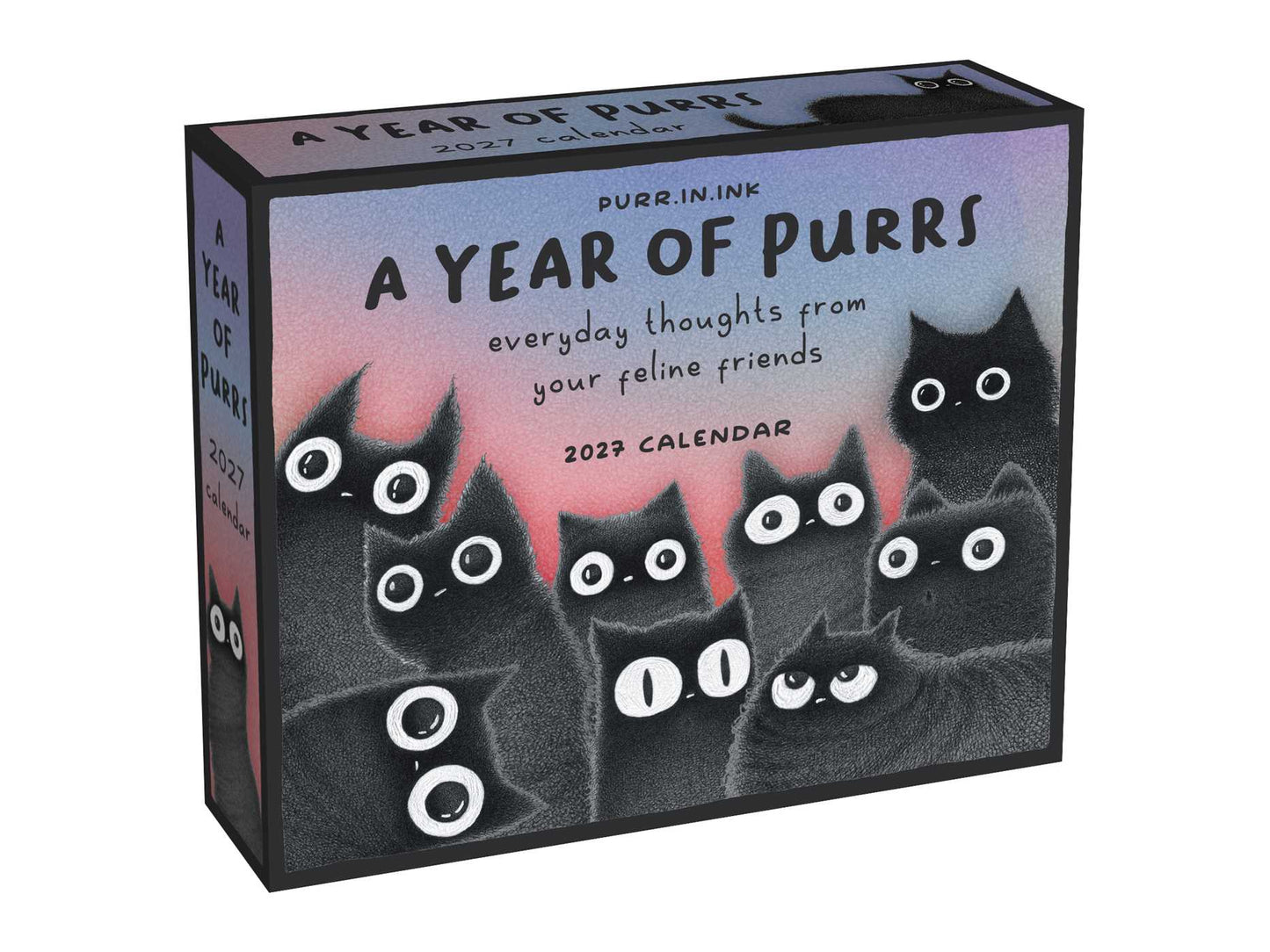 Year of Purrs 2027 Day-to-Day Calendar