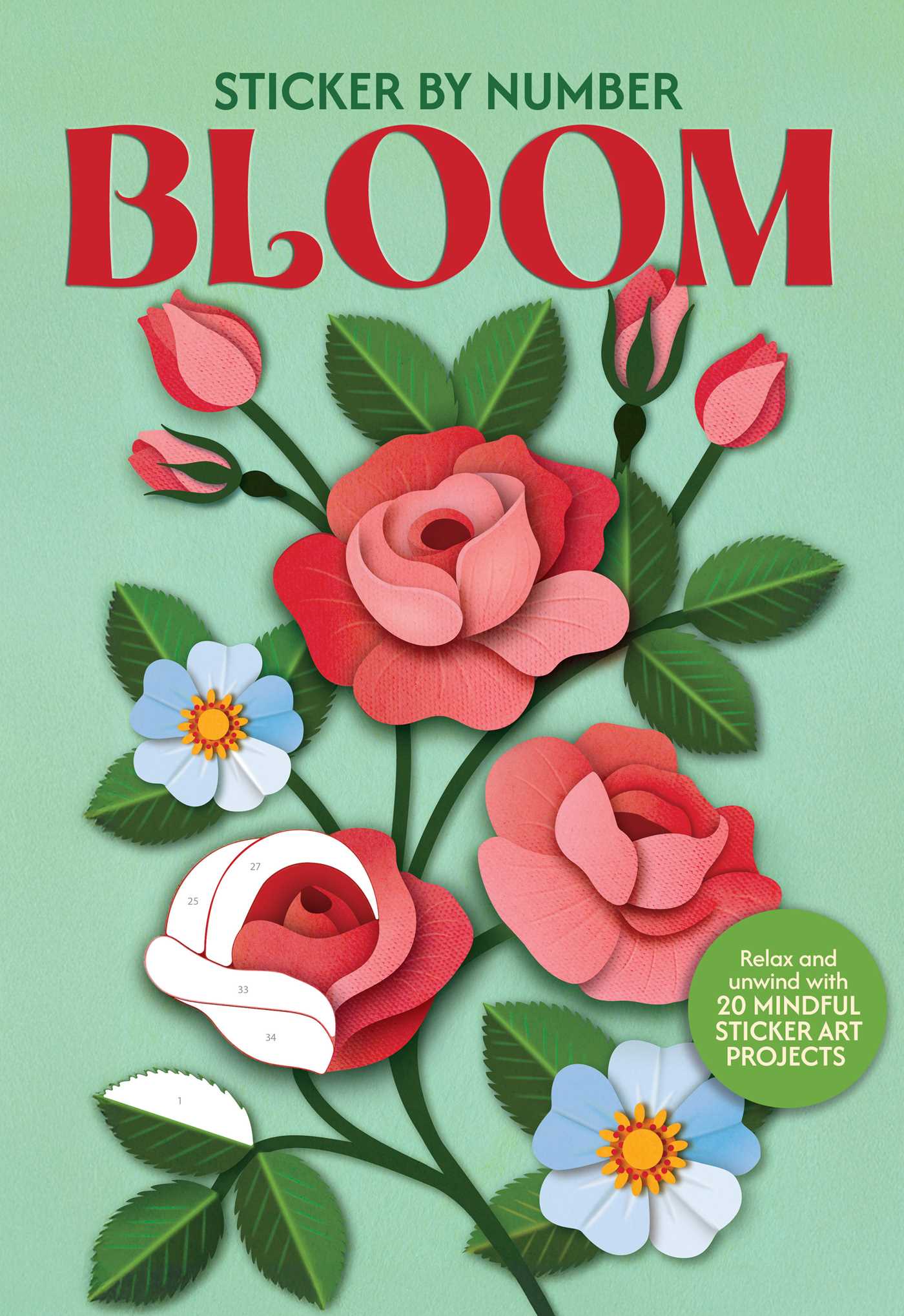 Sticker by Number: Bloom