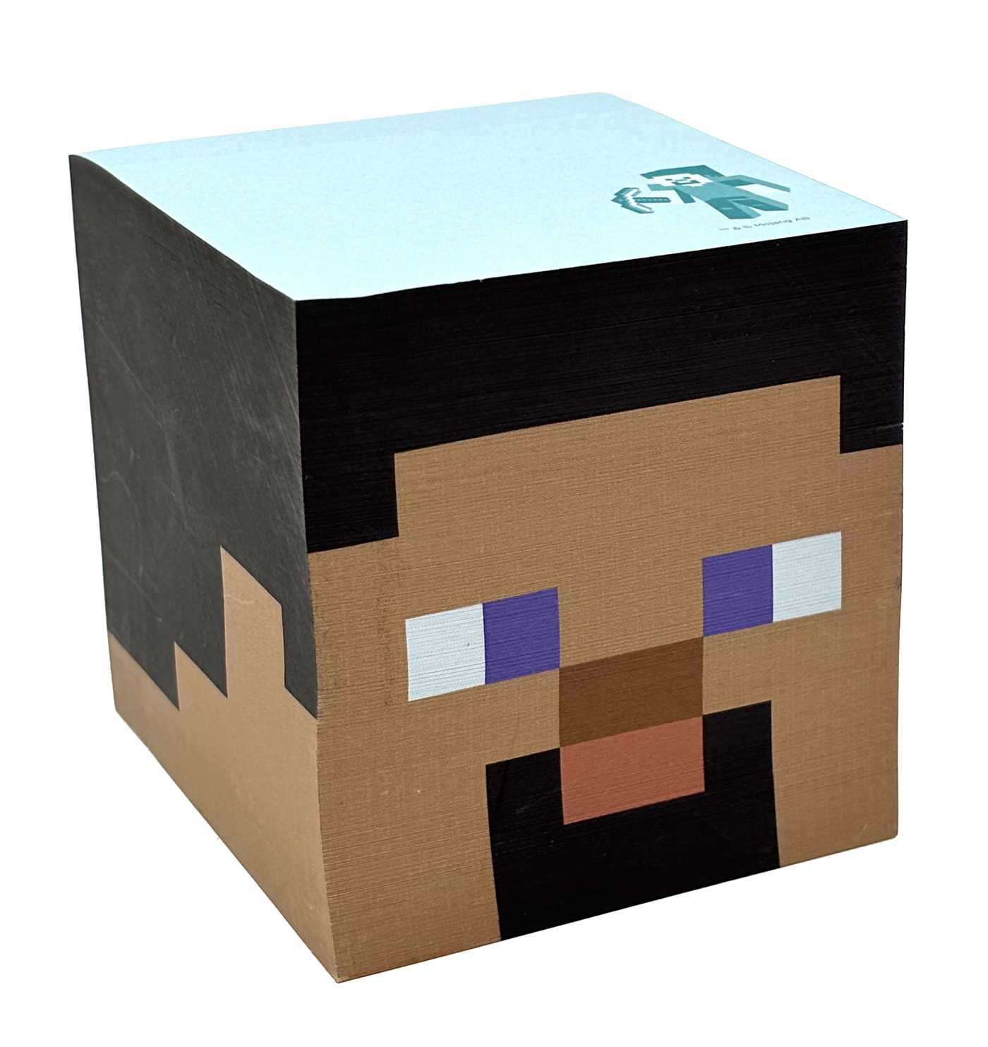Minecraft: Steve Sticky Note Cube