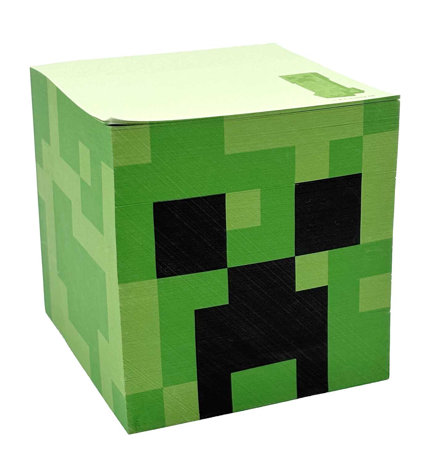 Minecraft: Creeper Sticky Note Cube