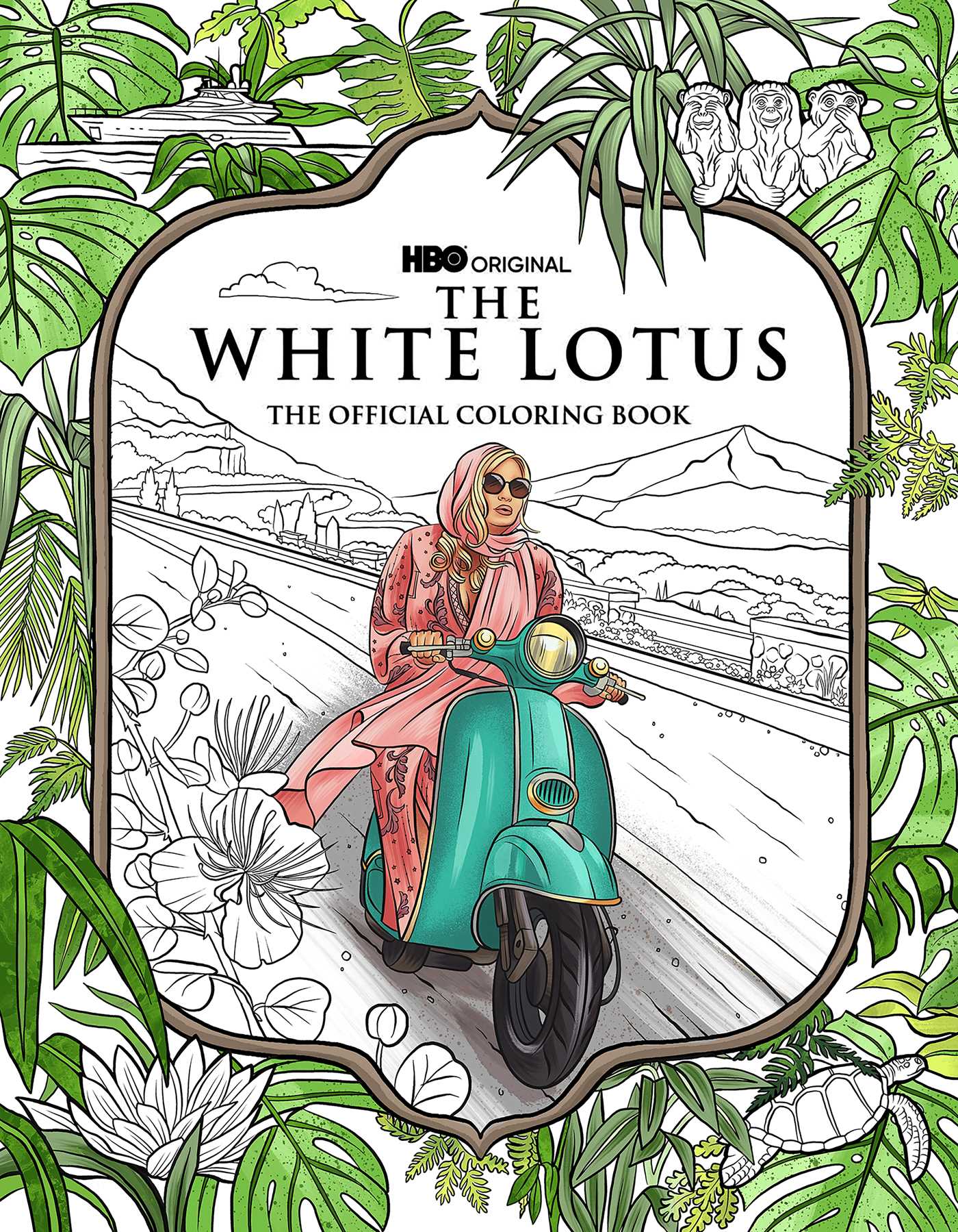 HBO Original Series: The White Lotus: The Official Coloring Book