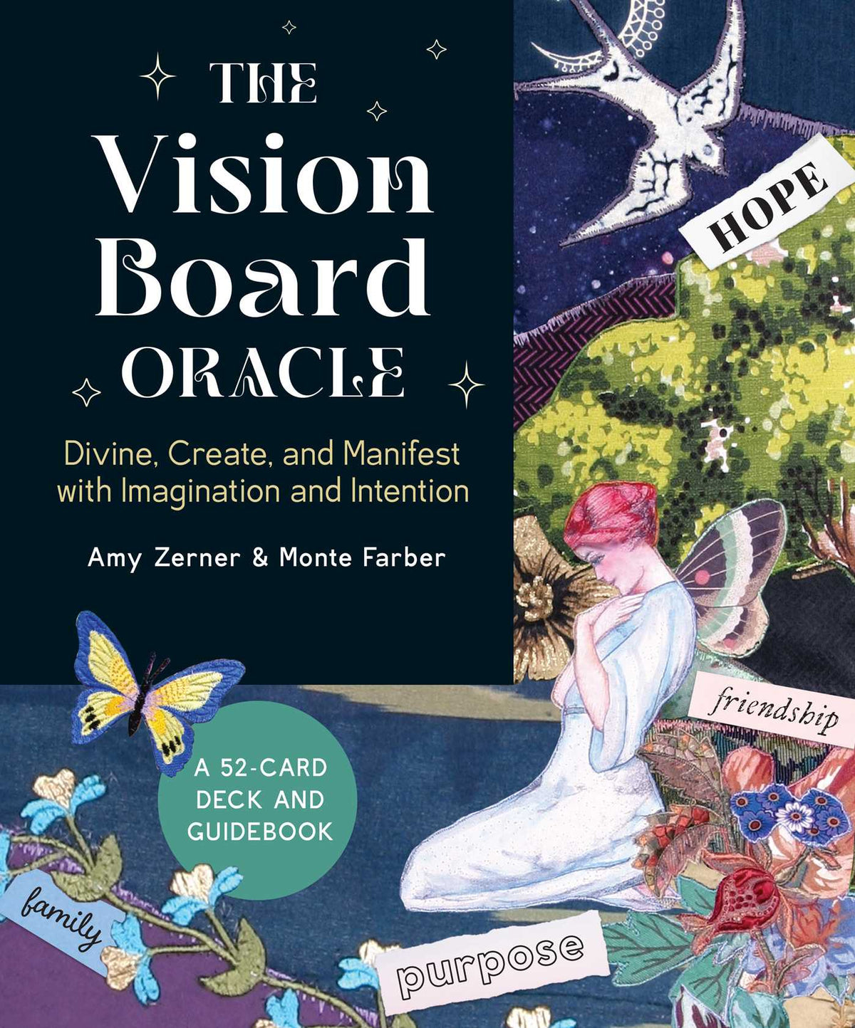 Vision Board Oracle: A 52-Card Deck and Guidebook