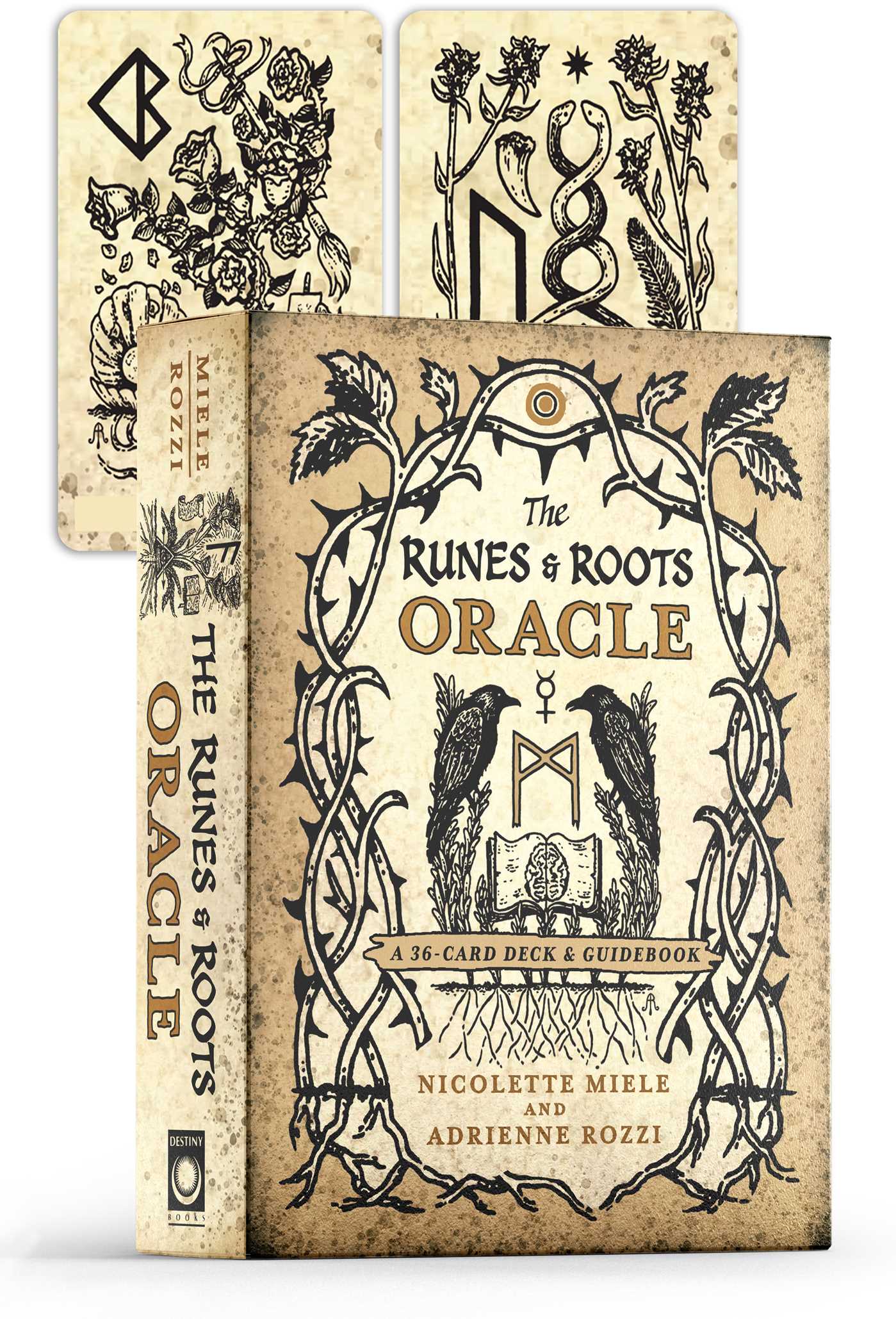 Runes and Roots Oracle: A 36-Card Deck and Guidebook