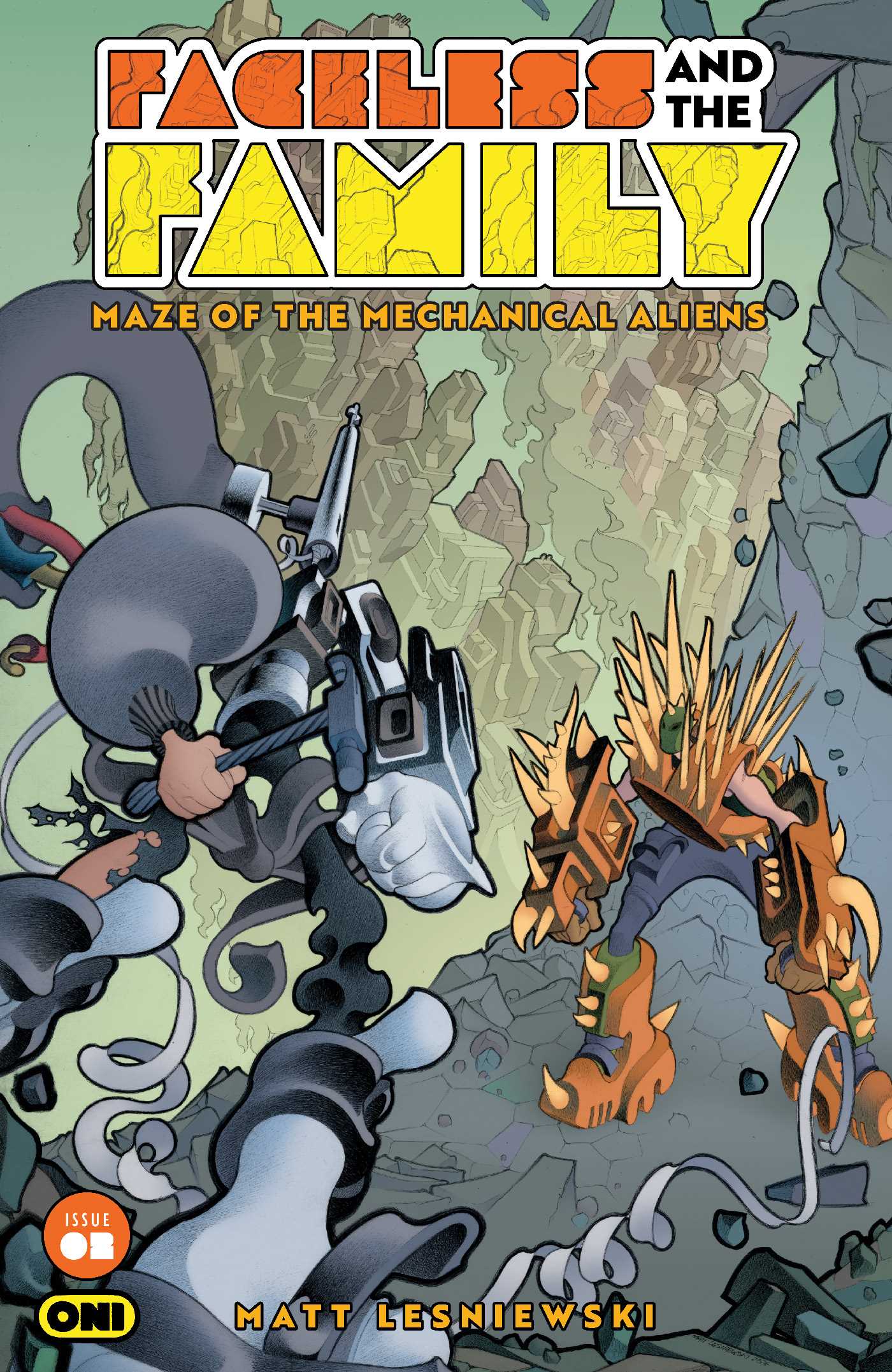 Faceless and the Family: Maze of the Mechanical Aliens #2